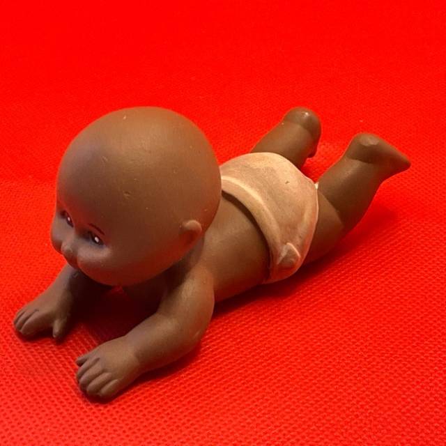 Porcelain Infant, Diaper Baby Figurine 10 cm...