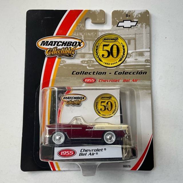 MB 1955 Maroon Chevrolet Bel Air 2001