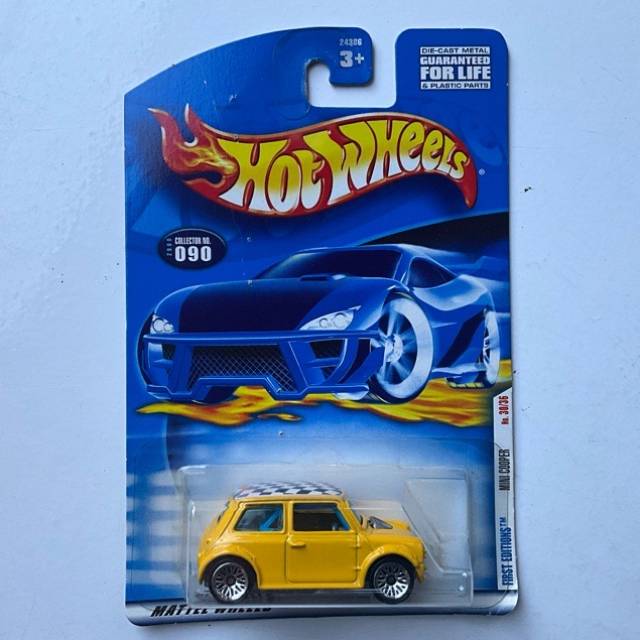 HW Yellow MINI COOPER FIRST EDITIONS No 90 2...