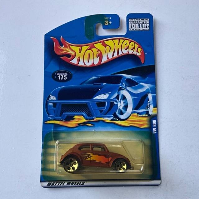 HW Maroon VW BUG No 175 2001