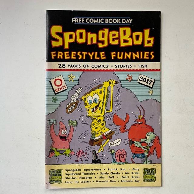 Comic SPONGEBOB SQUAREPANTS FREESTYLE FUNNIE...