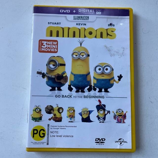 DVD Minions 2014