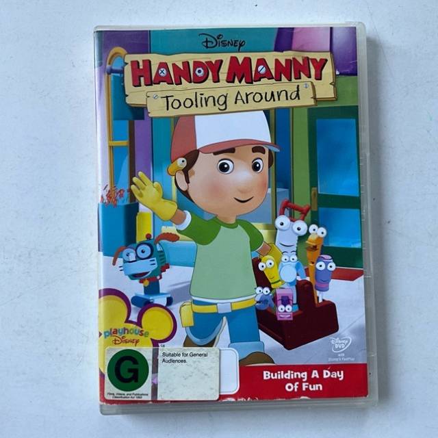 DVD Disney HANDY MANNY Tooling Around