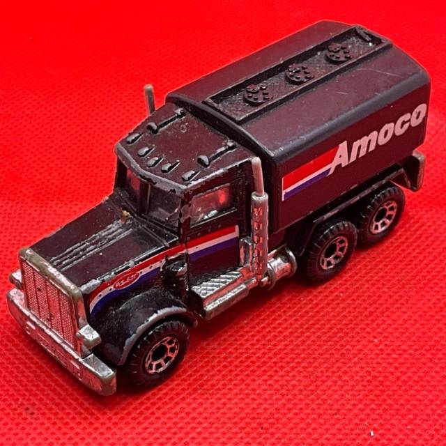 MB PETERBILT TANKER BLACK Amoco 1981
