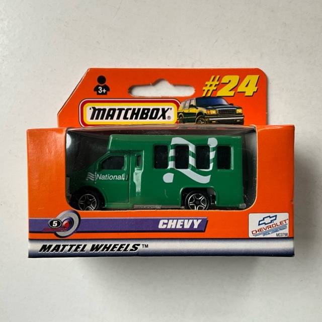 MB CHEVY Green Mail VAN No 24 1998