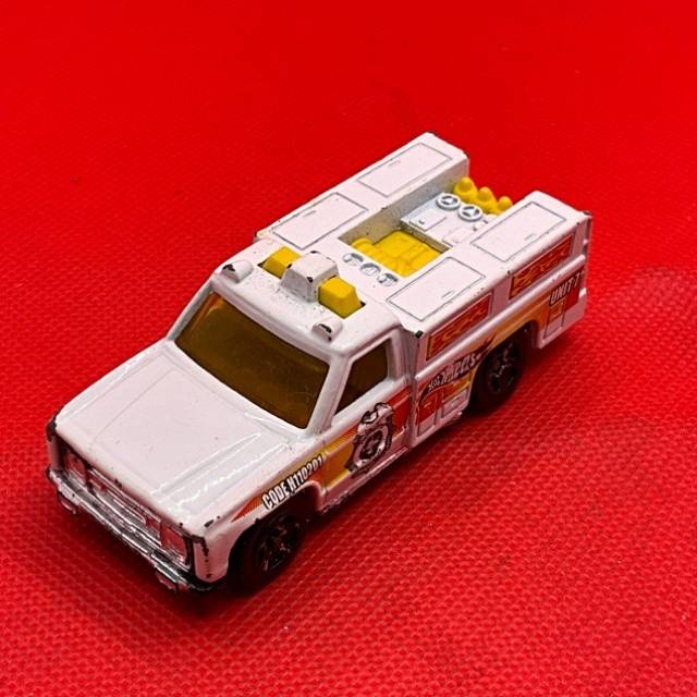 HL Fire Department Rescue Truck Code H110201...