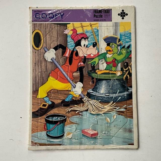 Walt Disneys Goofy Pirate Frame-Tray Puzzle...