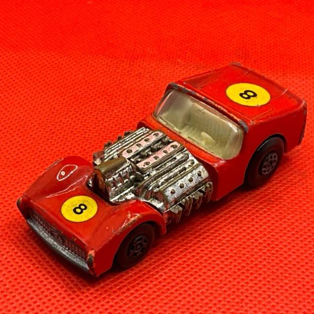 MB Superfast Road Dragster Red No 19 1970
