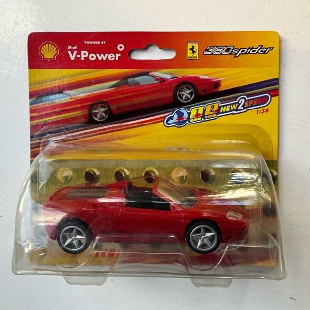 HW Shell V-Power Ferrari 360 Spider 1 38 Scale