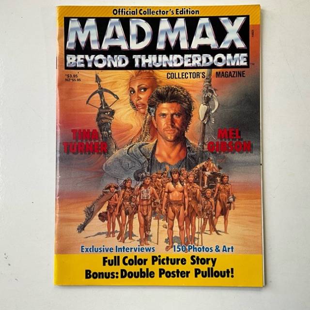 Mad Max Beyond Thunderdome Souvenir Magazine...