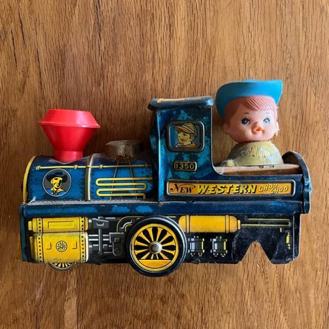 Old KANTO TOYS JAPAN CHOO CHOO TRAIN ENGINE...