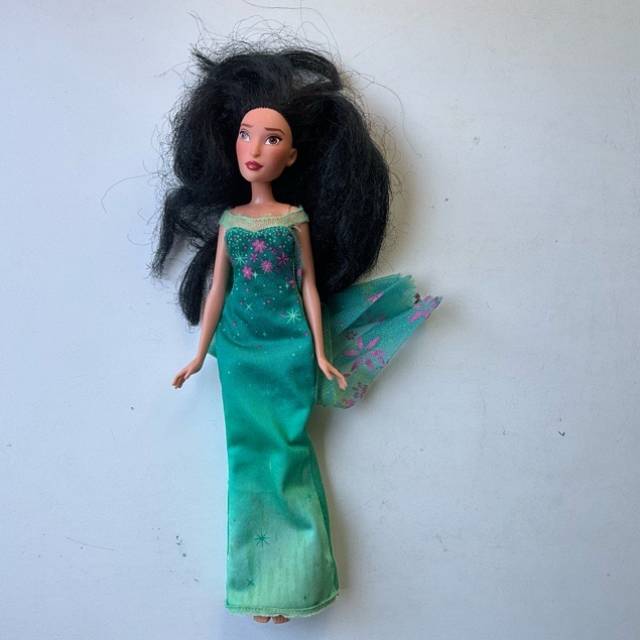 Frozen Fever Birthday Elsa Doll Dress Mattel...