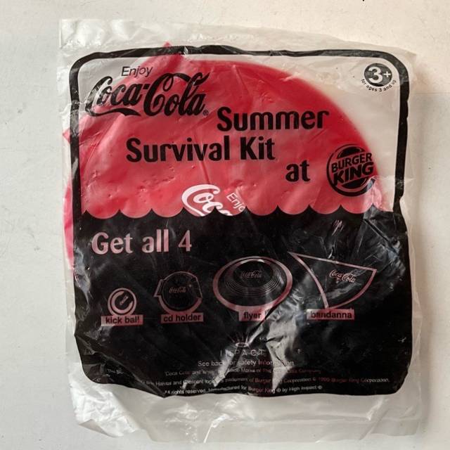 Coca-Cola Summer Survival Kit CD Holder 2000...