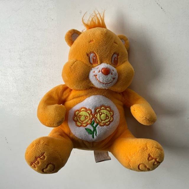 Care Bears Friend Bear Orange With Orange Ey...