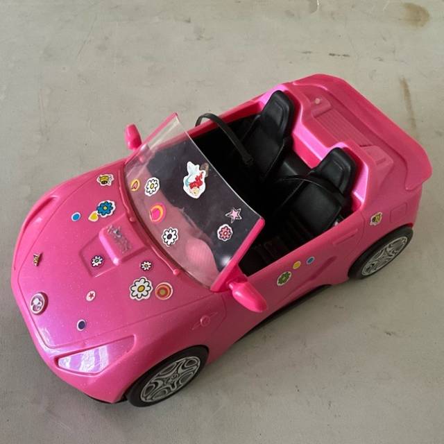 Mattel Barbie Glam Pink Glitter Convertible...