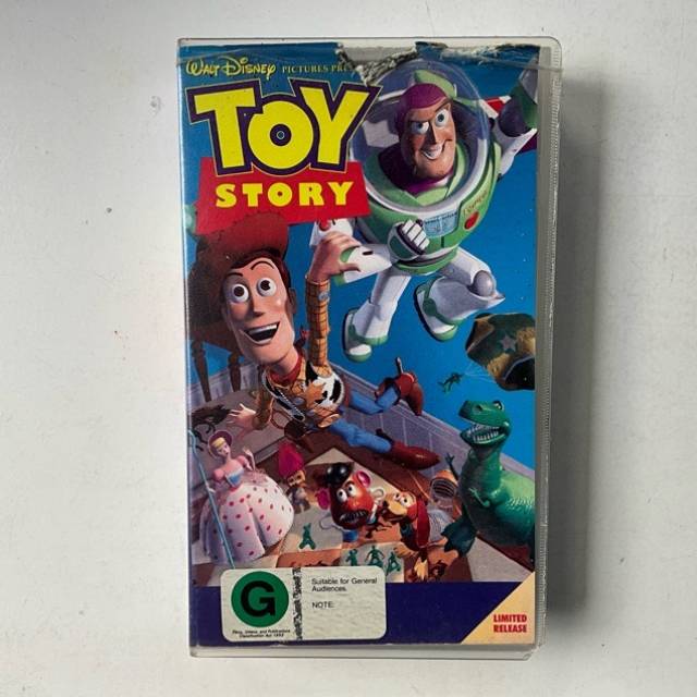 VHS Disney TOY STORY 1995