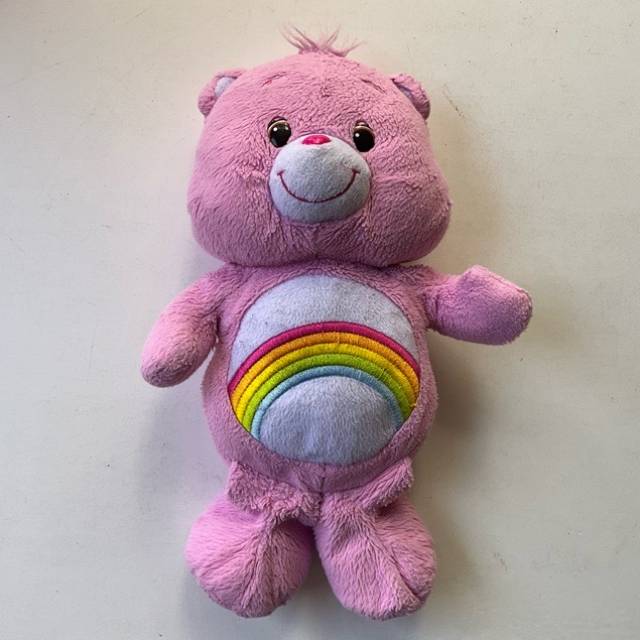 2012 Care Bears Cheer Bear Rainbow Pink 30cm...