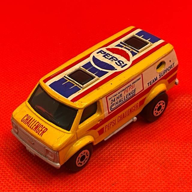 MB Superfast Chevy Van Pepsi Challenger 1979