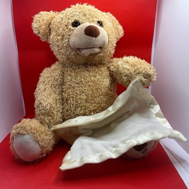 Gund Peek A Boo Bear Plush Toy Lovey Stuffed...