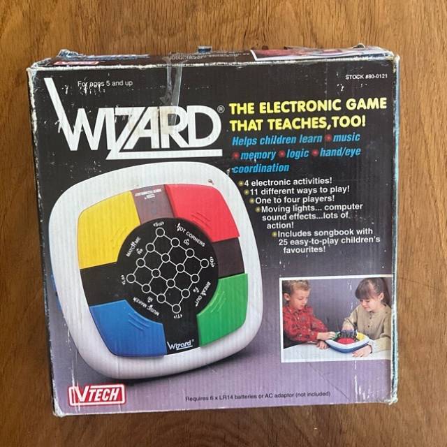 1987 VTech WIZARD Retro Electronic Game